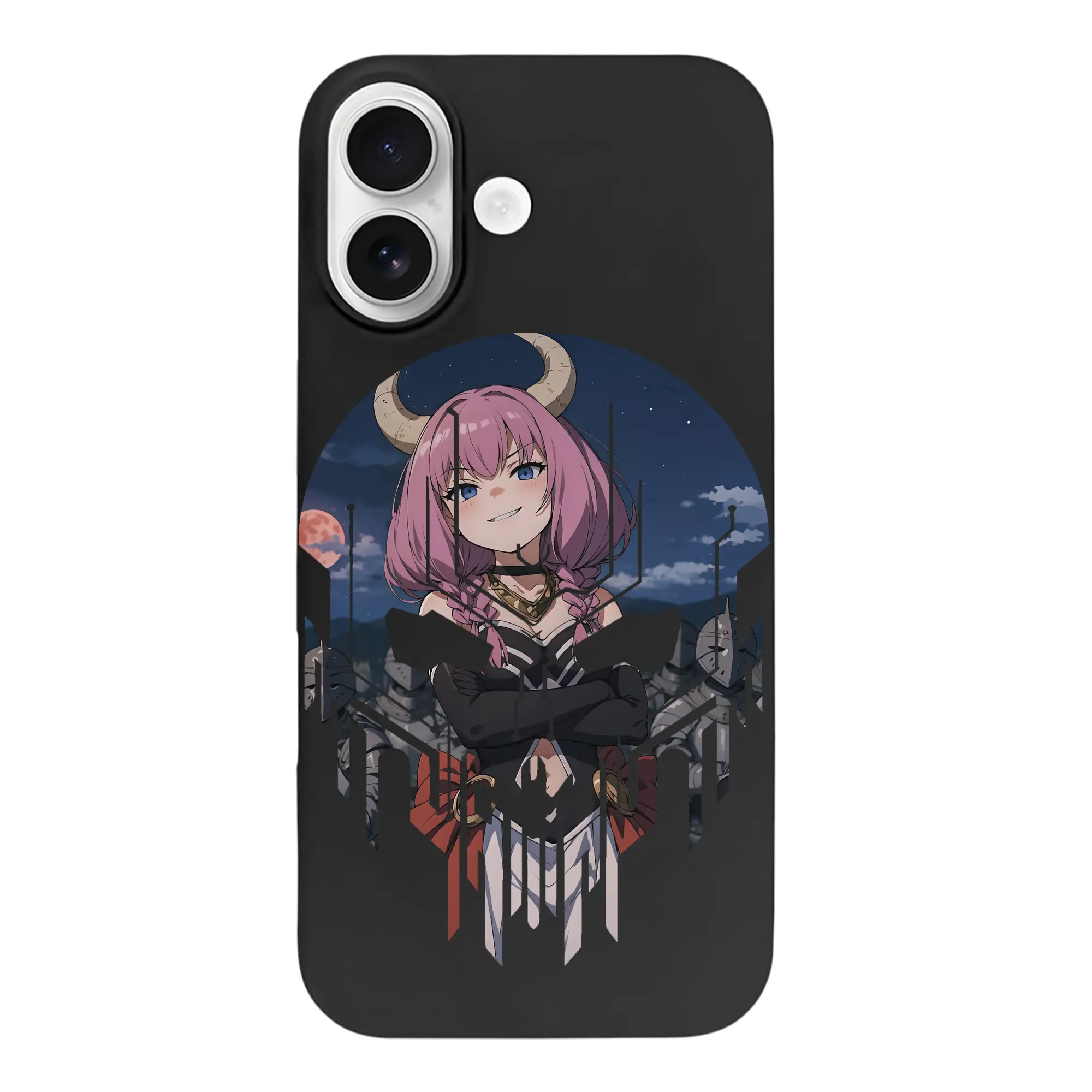 葬送のフリーレン（Frieren） グッズ,アウラ（Aura） - iPhone 17 シリーズ シリコンケース 薄型 耐衝撃 指紋防止 ソフトタッチカバー 精密フィット 傷防止 保護ケース iPhone 17/17 Air/17 Pro/17 Pro Max 対応